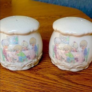 precious Moments salt and pepper shaker